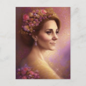 キャサリンプリンセスオブウェールズ ポストカード (正面)