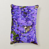 キャサリンホジキンアイリスパープル春フローラ アクセントクッション (裏面(縦))