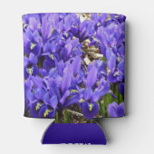 キャサリンホジキンアイリスパープル春フローラ 缶クーラー (裏面)