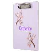 キャサリン桜ブロッサムブランチハート クリップボード (左)