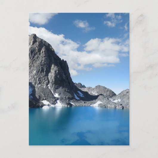 キャサリン湖とバナーピーク2 – シエラネバダ ポストカード (正面)