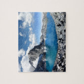 キャサリン湖とバナーピーク – シエラネバダ ジグソーパズル (縦)