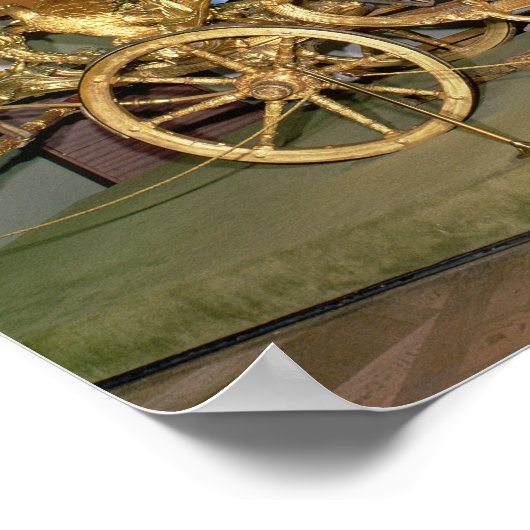 キャサリン2代皇后のゴンドラ馬車 ポスター (角)