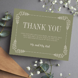 キャサリン | キュレート色 | 結婚感謝 サンキューカード