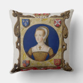 キャサリン・パーの(1512-48年の)第6女王のポートレートの クッション (裏面)