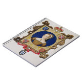 キャサリン・パーの(1512-48年の)第6女王のポートレートの ノートブック (左側)