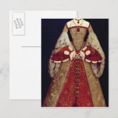 キャサリン・パーポートレート, 1545 ポストカード (正面/裏面)