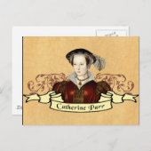 キャサリン・パー ポストカード (正面/裏面)