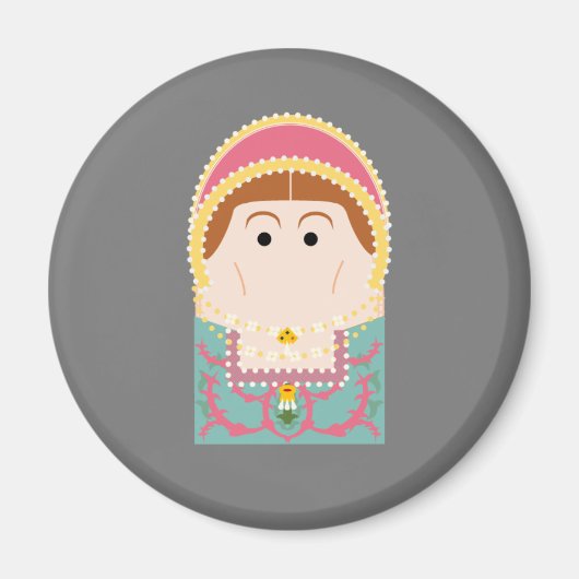 キャサリン・パー マグネット (正面)