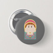 キャサリン・パー 缶バッジ (正面&裏面)