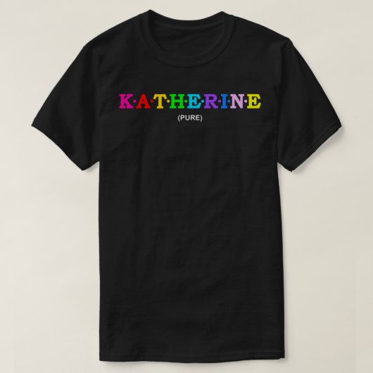 キャサリン・ピュア Tシャツ (デザイン正面)