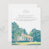 キャサリン＆ボー 詳細カード 招待状 (正面/裏面)