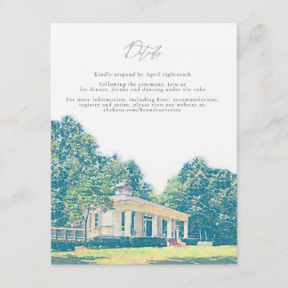 キャサリン＆ボー 詳細カード 招待状