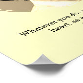 キャサリンGジョンソン引用文カスタム聖なる書物、 経典BHM ポスター (角)