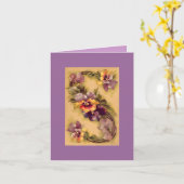 キャサリンKleinのアルファベットS.のメッセージカードPRP カード (黄色い花)