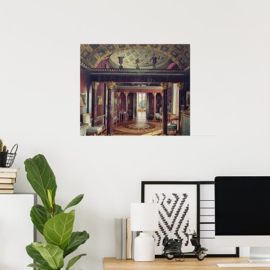 キャサリーヌ宮殿のアガテの部屋 ポスター (ホームオフィス)