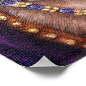 キャサリーハワードキャットアートキングヘンリーVIIIチューダー ポスター (角)