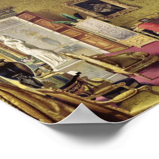 キャサリ素晴らしン宮殿のアゲート様式のホール ポスター (角)