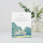 キャサン & ボー 詳細カード 招待状 (スタンド正面)