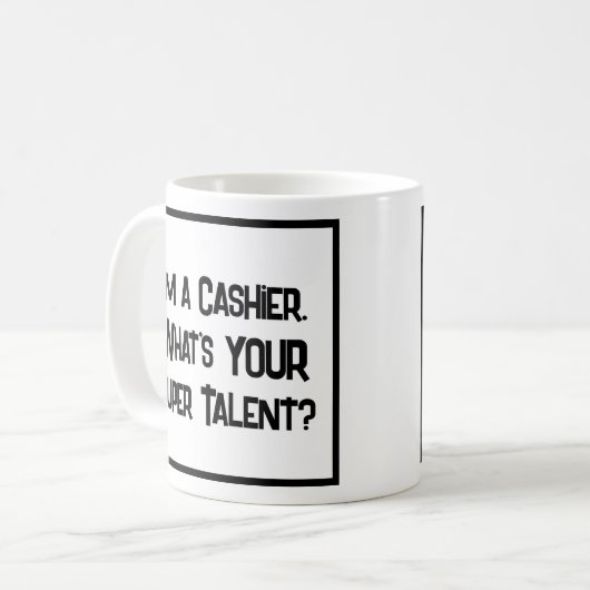 キャシすごいアの才能。コーヒーマグ コーヒーマグカップ (正面左)