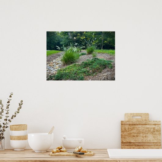 キャシアン・ファウンテングラス&ジュニパー ポスター (キッチン)