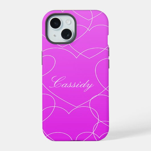 キャシカスタマイズディ – お名前で – iPhone 15ケース (裏面)