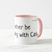 キャシーとの椅子の集団のスクラップブック作り マグカップ (正面右)