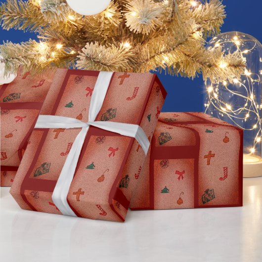 キャシーのクリスマスラッピング紙 ラッピングペーパー (クリスマス)