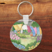 キャシーの洗濯オンモンハイガンアイランドメーンキーチェーン キーホルダー (正面)