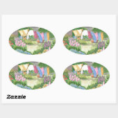 キャシーの洗濯物のモンハイガンにある。Me.オーバルステッカー 楕円形シール (シート)