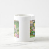 キャシーの洗濯物のモンハイガンはメイン・マググ コーヒーマグカップ (中央)