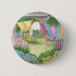 キャシーの洗濯Monheganはメインのラウンドボタン 缶バッジ