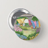 キャシーの洗濯Monheganはメインのラウンドボタン 缶バッジ (正面&裏面)