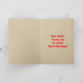 キャシーシューズハッピーバースデーカード カード (内部)