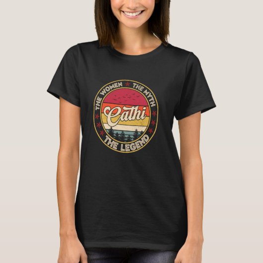 キャシー 女 神話 伝説 Tシャツ (正面)