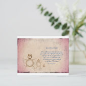 キャシ与えー・クラークによる神への栄光の詩 ポストカード (スタンド正面)