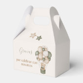 キャジャパラレガロステディベアーベビーシャワーボーイ フェイバーボックス (裏面サイド)