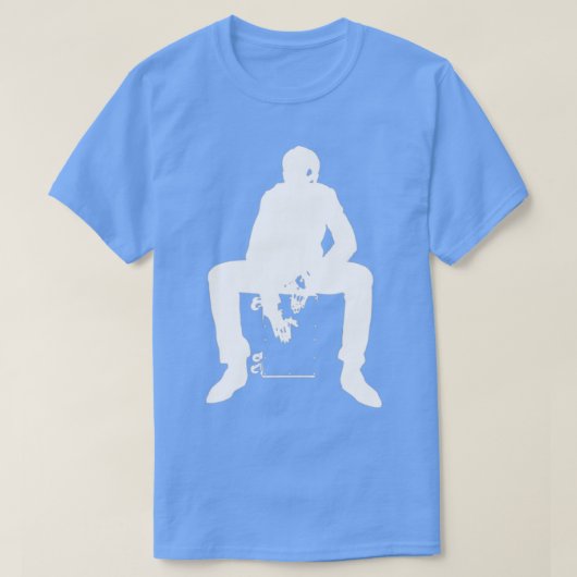 キャジョンプレーヤーホワイト Tシャツ (デザイン正面)