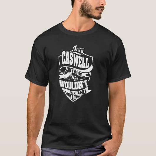 キャスウェルの事だ Tシャツ (正面)