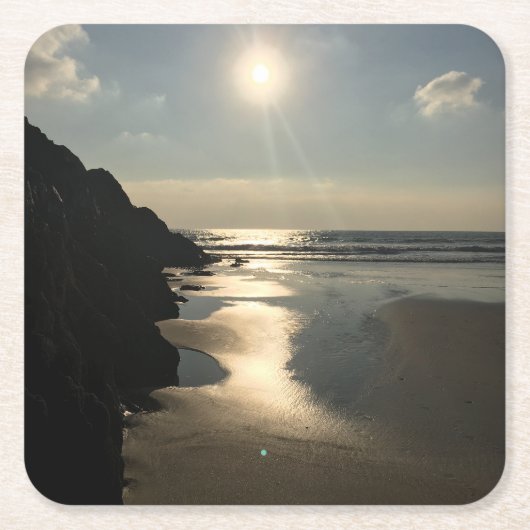 キャスウェルコースター1 スクエアペーパーコースター (正面)