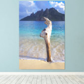 キャスタウェイウッド40x60 キャンバスプリント (インサイチュ (ウッドフロア))