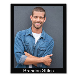 キャスティングコールのヘッドショット – 8x10演技プリント フォトプリント           