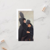キャストの影を持つカップル（エミール・フリントによる） カード (正面/裏面インサイチュ)