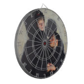 キャストの影を持つカップル（エミール・フリントによる） ダーツボード (正面左)