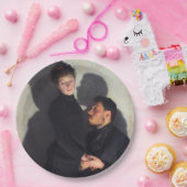 キャストの影を持つカップル(エミール・フリントによる) ペーパープレート (パーティー)