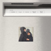 キャストの影を持つカップル（エミール・フリントによる） マグネット (インサイチュ (食洗機))