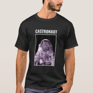 キャストロナウ宇宙宇宙飛行士キャット天文学ファン Tシャツ
