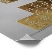 キャストTumbagaペクトラル、Huaca del Dragonから ポスター (角)