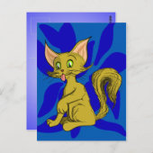 キャスパーキャット ポストカード (正面/裏面)