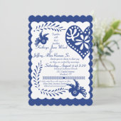 キャスリンカスタムブルー用の 招待状 (スタンド正面)